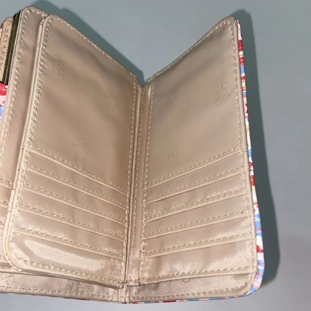 Multicolor Patterned Wallet - Picture 3 of 9